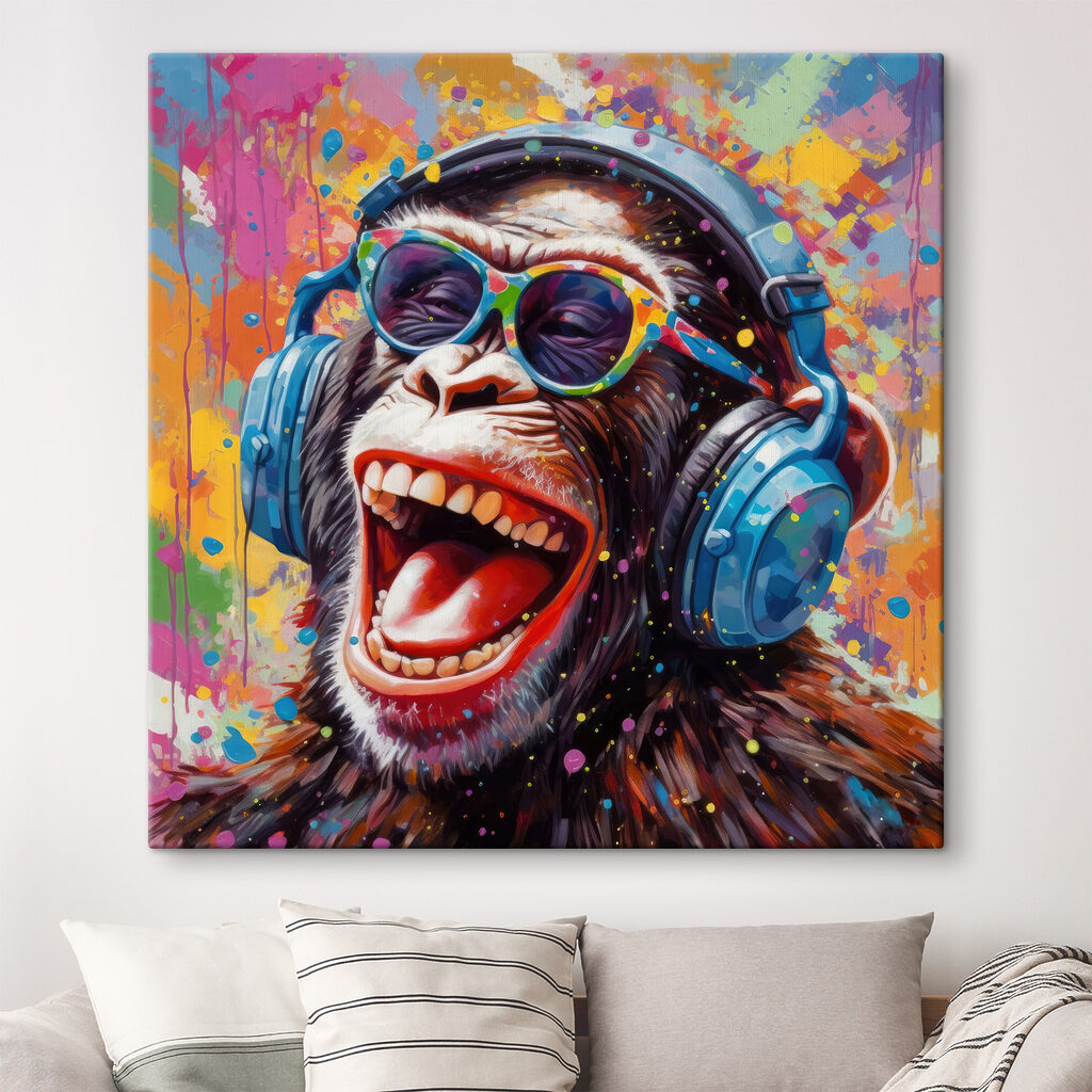 Μαϊμού που χαμογελά — εσωτερικός χώρος 4