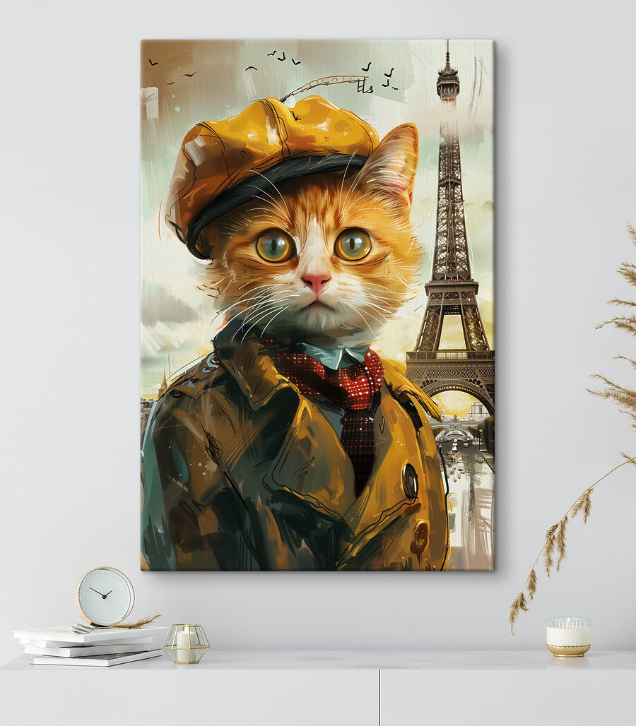 Γατάκι στο Παρίσι — εσωτερικός χώρος 3