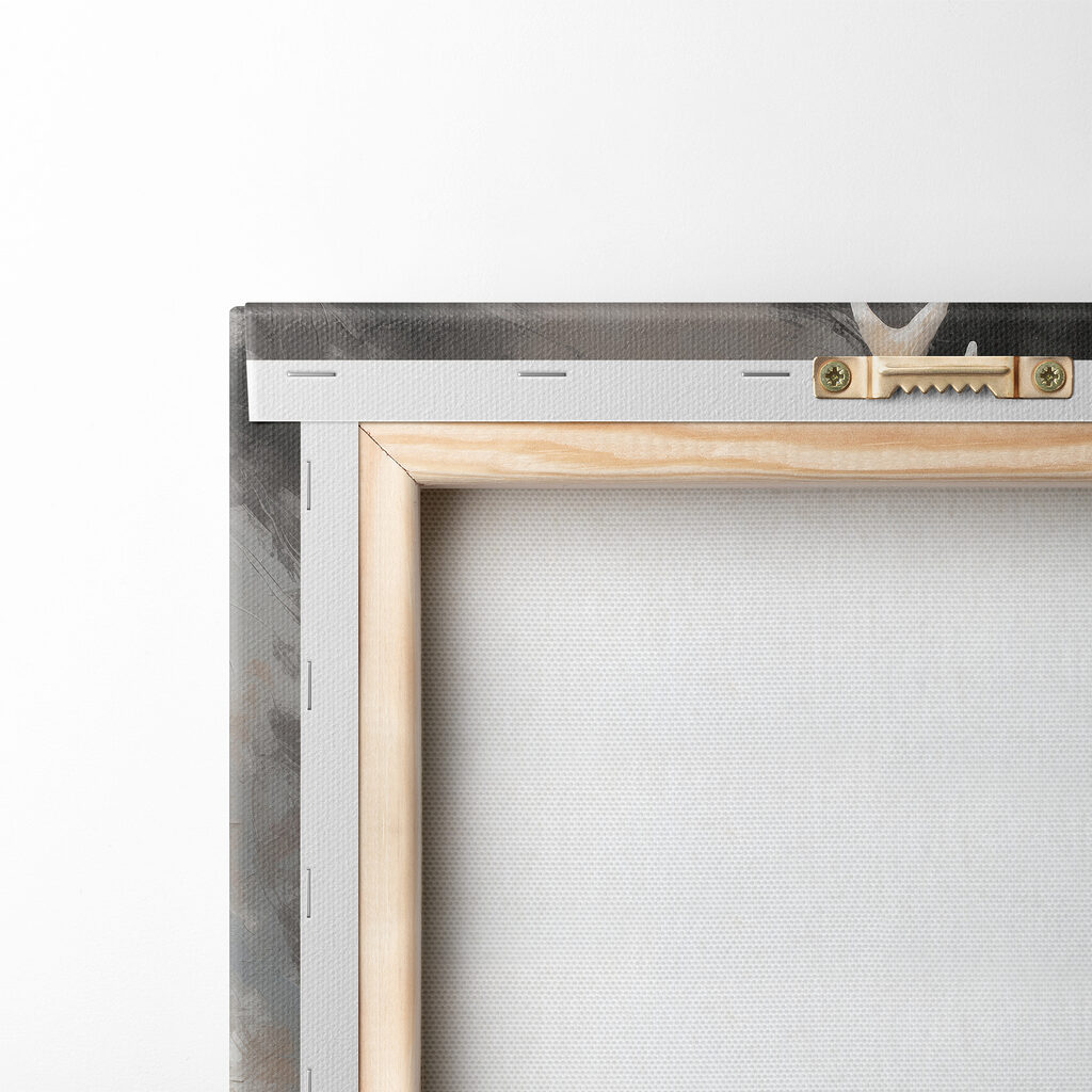 Ελάφι σε απαλές πινελιές — πίσω όψη