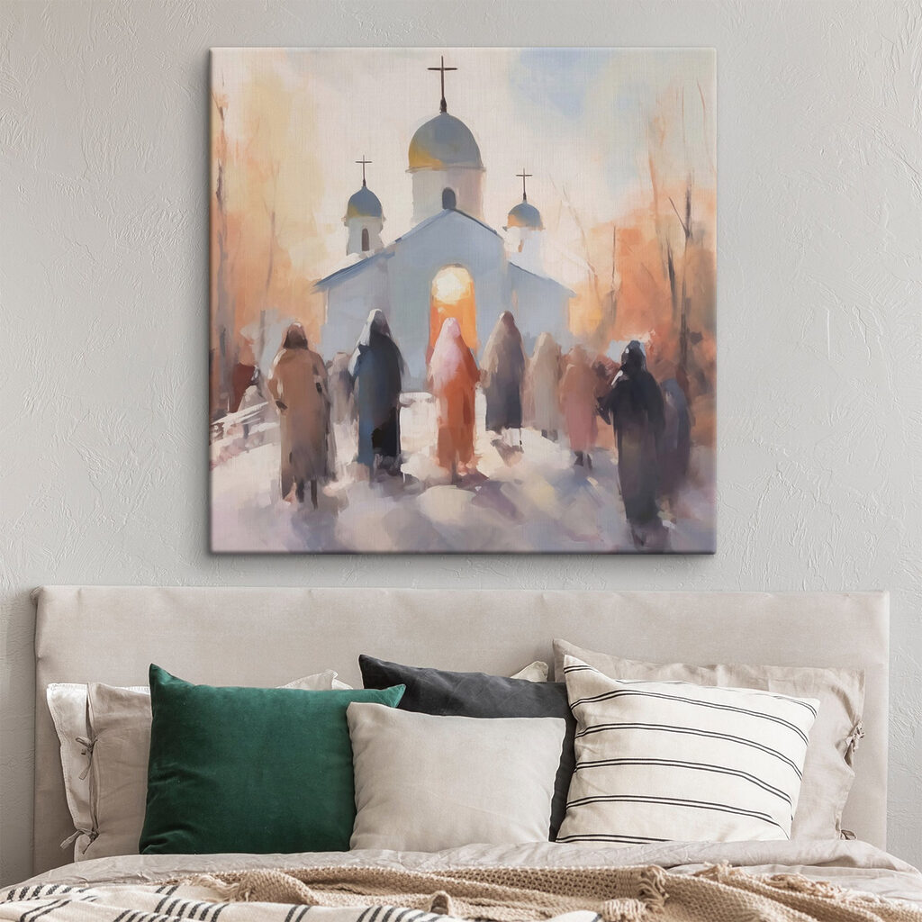 Προς την θολωτή εκκλησία — εσωτερικός χώρος 2
