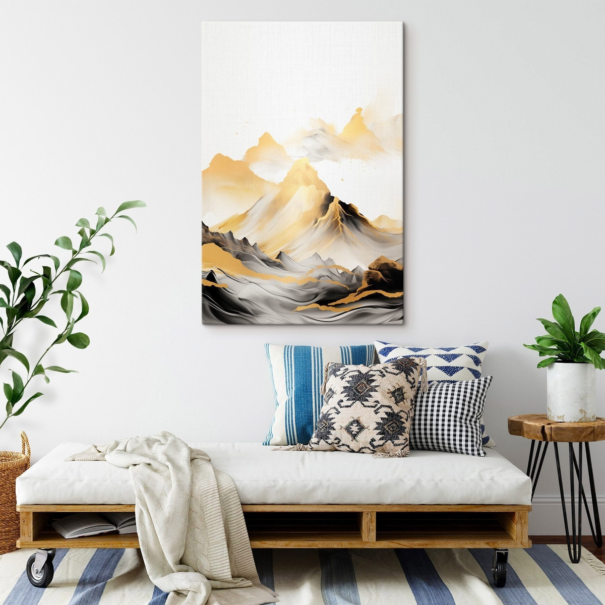 Βουνά με χιονισμένες κορυφές — εσωτερικός χώρος 2