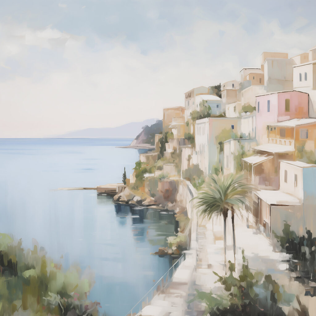 Σπίτια στον κόλπο — πλήρες σχέδιο