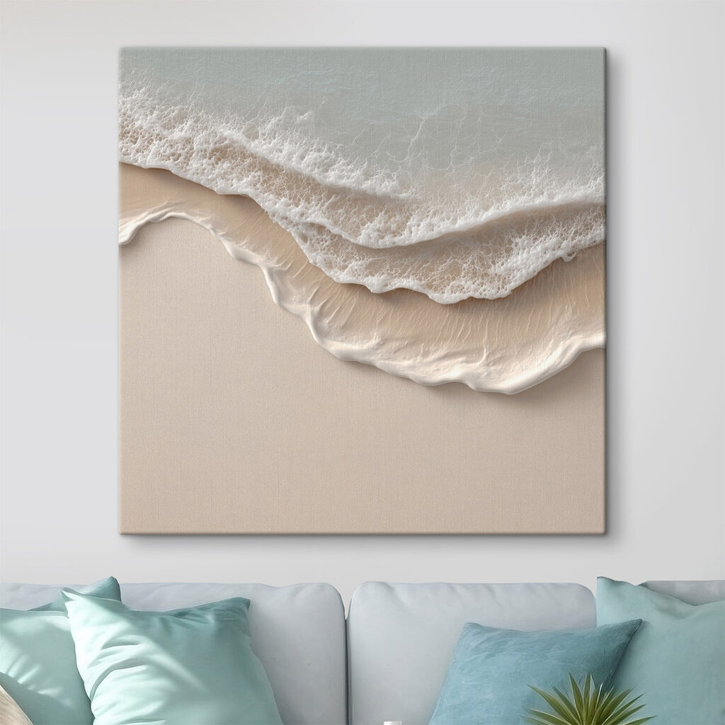 Αφρισμένη άκρη σε άμμο — εσωτερικός χώρος 2