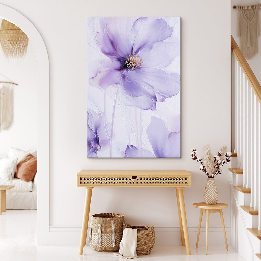 Μωβ λουλούδι, χρυσή καρδιά — εσωτερικός χώρος 2