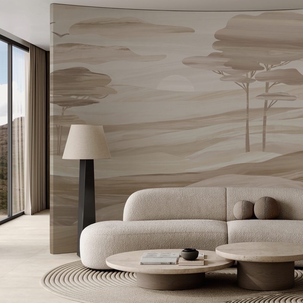 Δέντρα πάνω σε λόφους — εσωτερικός χώρος 3