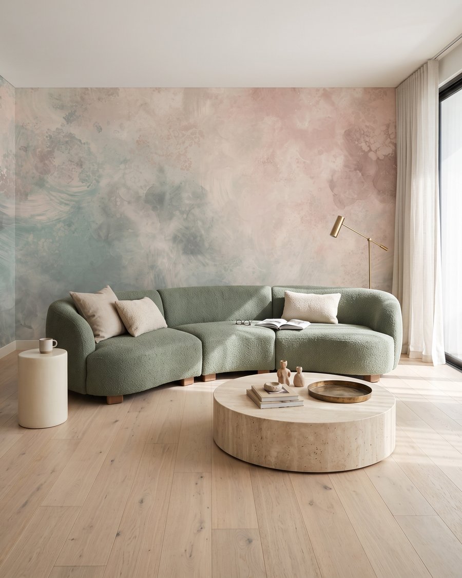 Πέπλο σε παστέλ τόνους — εσωτερικός χώρος 4