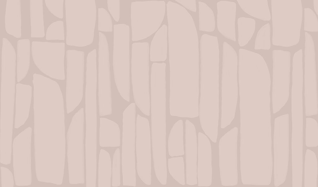 Ροζ μωσαϊκό με καμπύλες — πλήρες σχέδιο