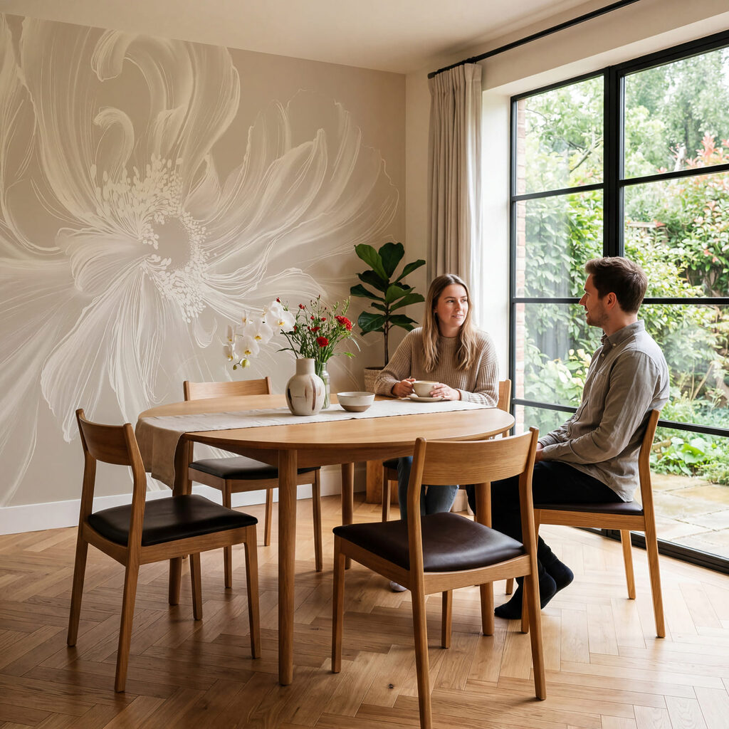 Άνθος με ακτινωτές γραμμές — εσωτερικός χώρος 2