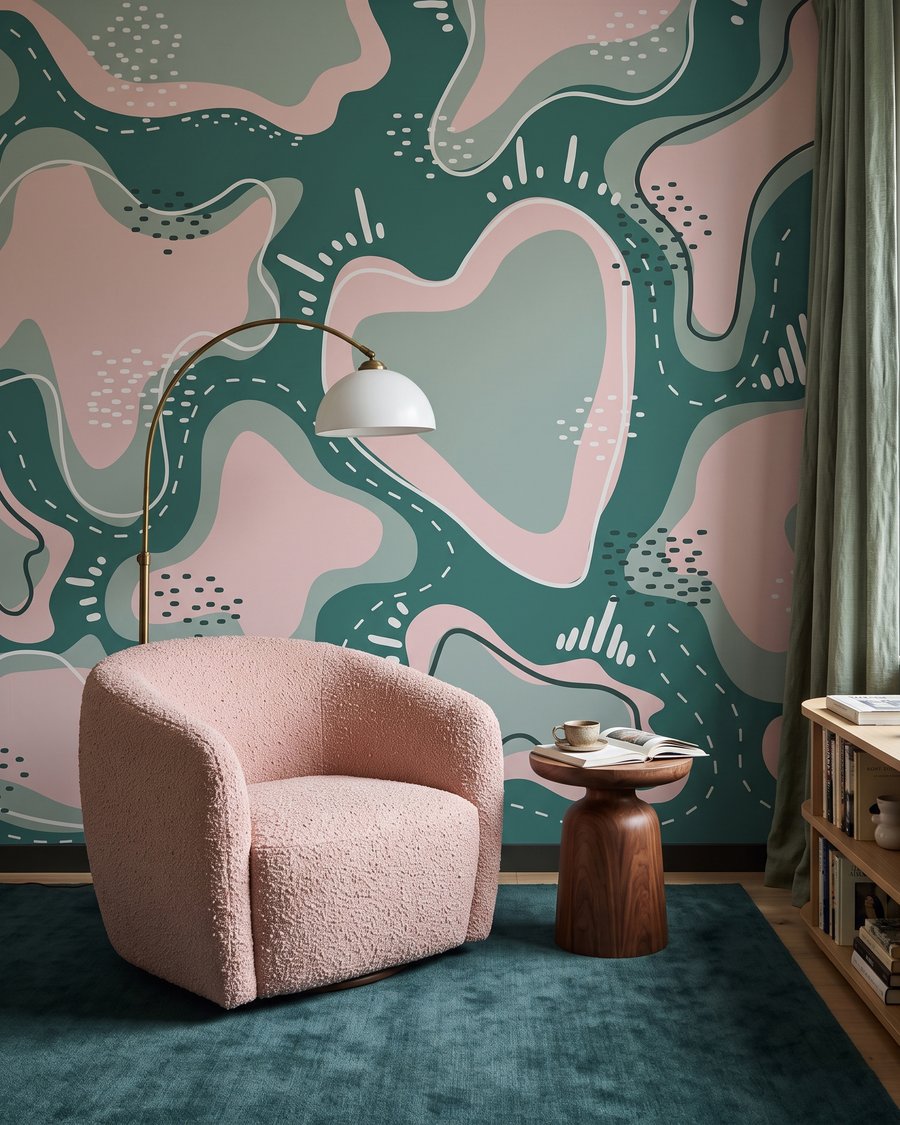 Φόρμες με στικτά περιγράμματα — εσωτερικός χώρος 1