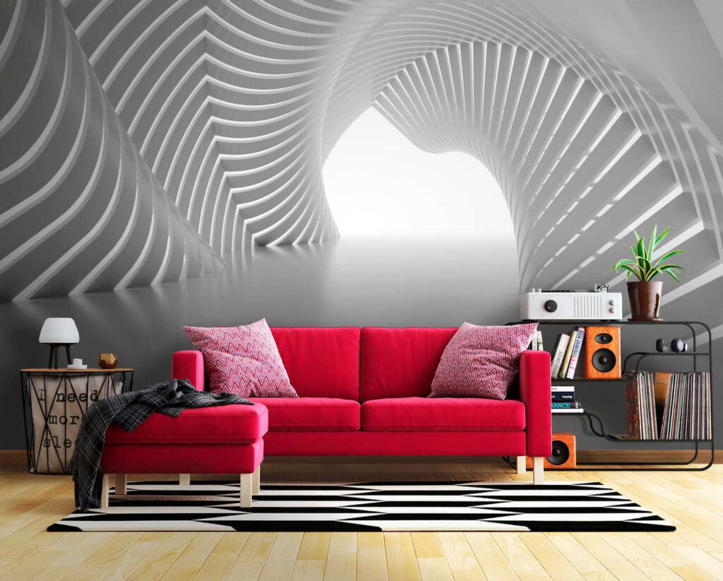 Τούνελ από λευκές νευρώσεις — εσωτερικός χώρος 7