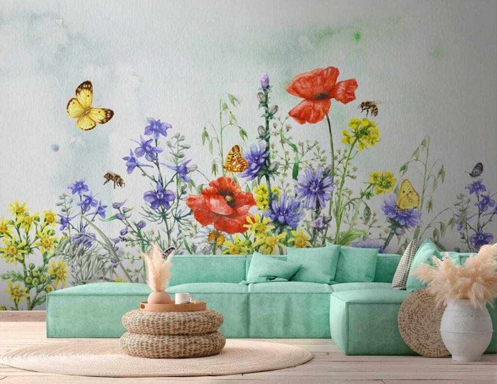 Ψηλά στελέχη και αγριολούλουδα — εσωτερικός χώρος 7