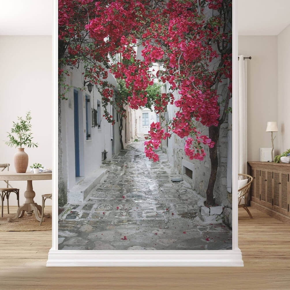 Δρόμος με κόκκινα άνθη — εσωτερικός χώρος 2