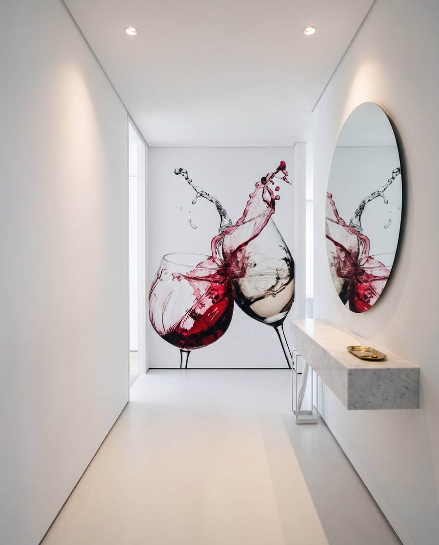 Πιτσιλιές κρασιού — εσωτερικός χώρος 3
