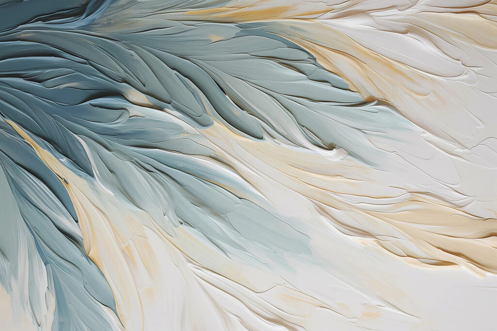 Κυματιστές ραβδώσεις σε μπλε — πλήρες σχέδιο