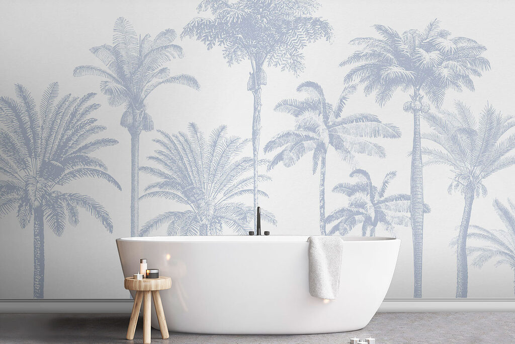 Φοίνικες σε λεπτές γραμμές — εσωτερικός χώρος 1