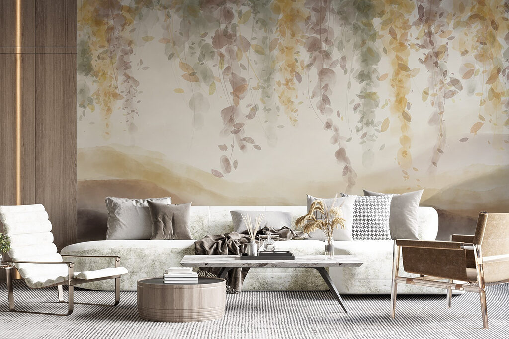 Κρεμαστά άνθη και λόφοι — εσωτερικός χώρος 3