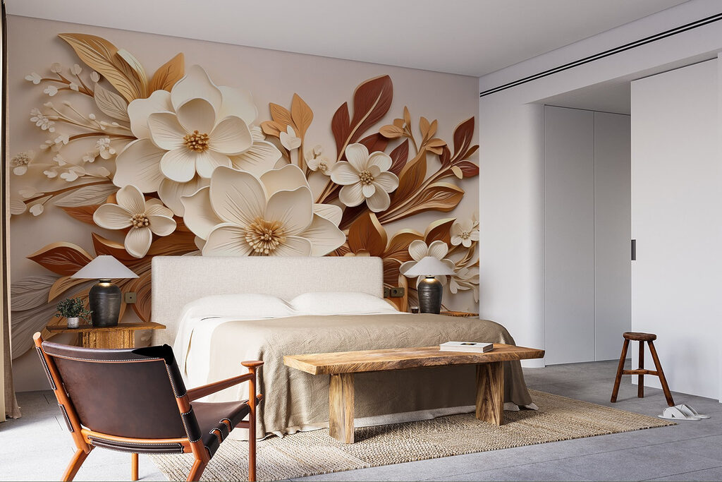 Λουλούδια με χάλκινα φύλλα — εσωτερικός χώρος 2